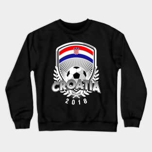 Croatia Soccer 2018 Crewneck Sweatshirt